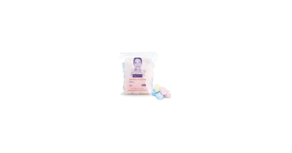 Batuffoli Cotone - Polybag 100pz Batuffoli Cotone - Polybag 100pz