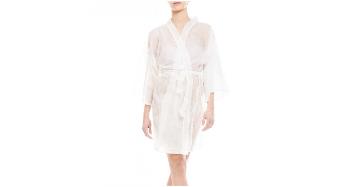 Kimono Bianco - Polybag 10pz Kimono Bianco - Polybag 10pz