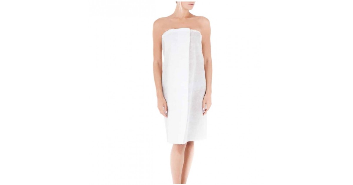 Pareo Tnt Bianco Con Velcro Conf. Singola - Polybag 10pz Pareo Tnt Bianco Con Velcro Conf. Singola - Polybag 10pz