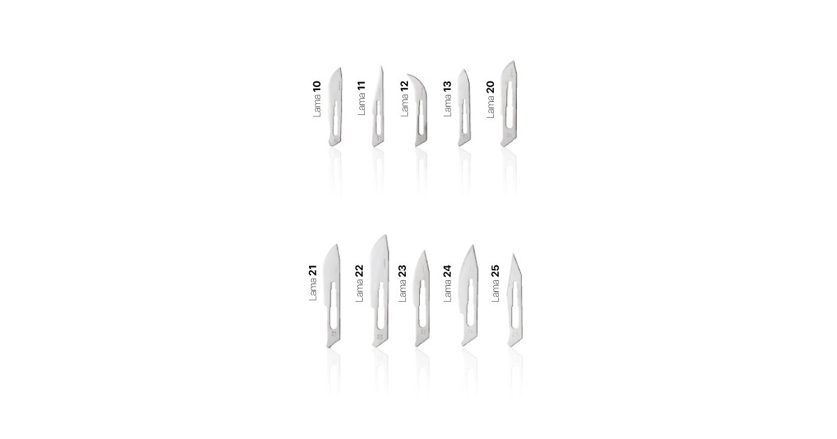Lame Per Bisturi 100pcs Lame Per Bisturi 100pcs