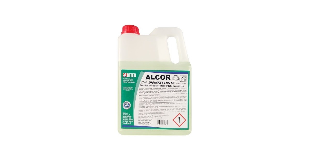 Alcor Detergente/disinfettante Pmc - Canestro 3 Litri