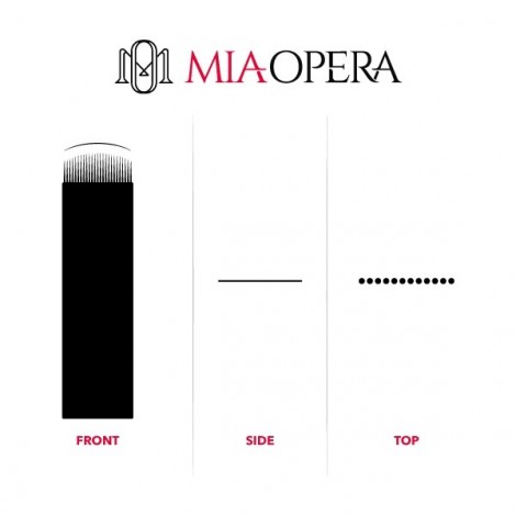 Miaopera Disposable Microblading Blades U18- 10pcs