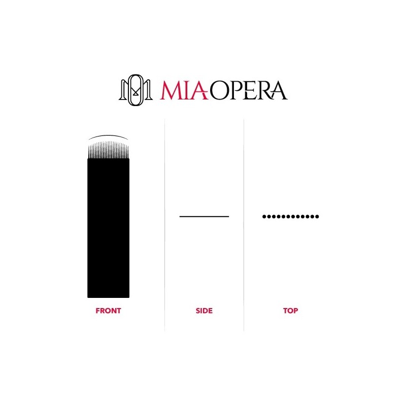 Miaopera Disposable Microblading Blades U18- 10pcs