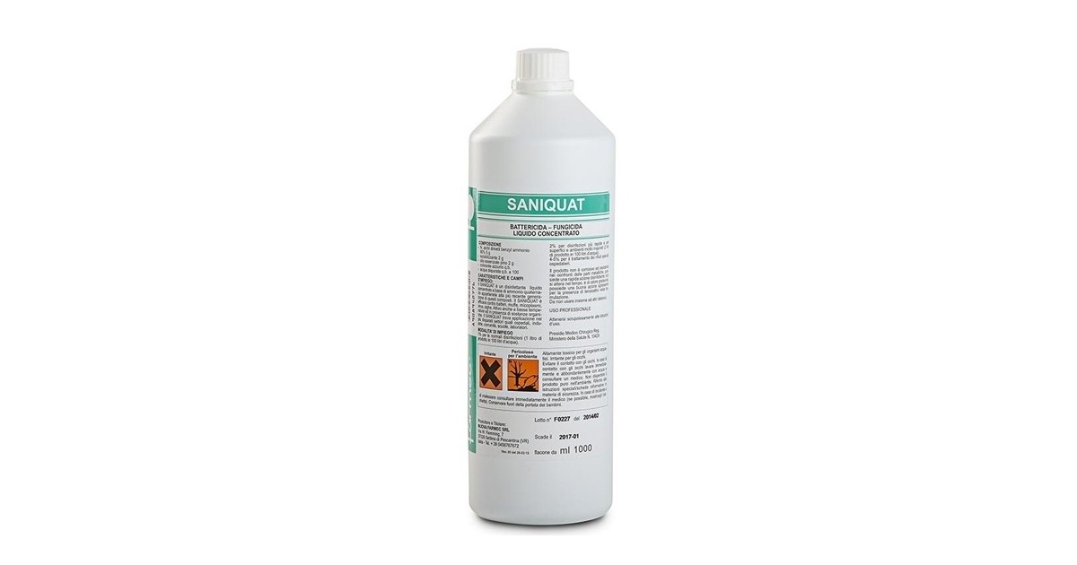 Saniquat Disinfettante Battericida E Virucida 1000ml