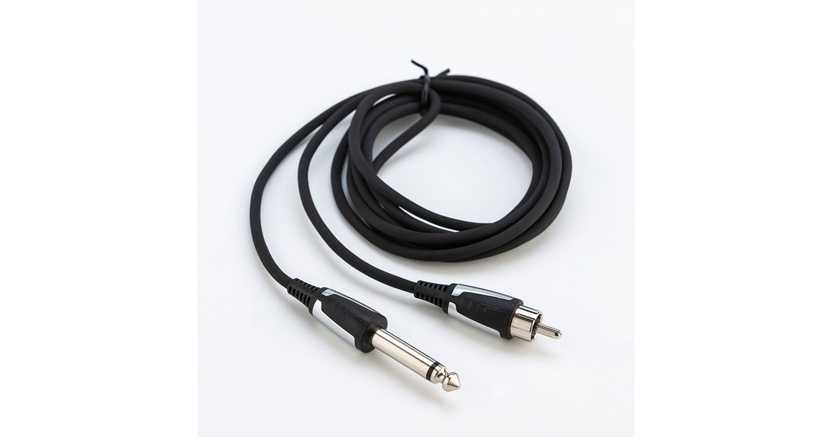 Ez Master Pro Tattoo Cord Straight Rca - Black