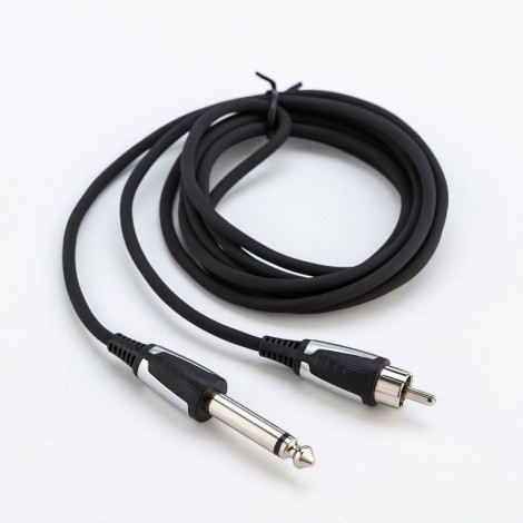 Ez Master Pro Tattoo Cord Straight Rca - Black