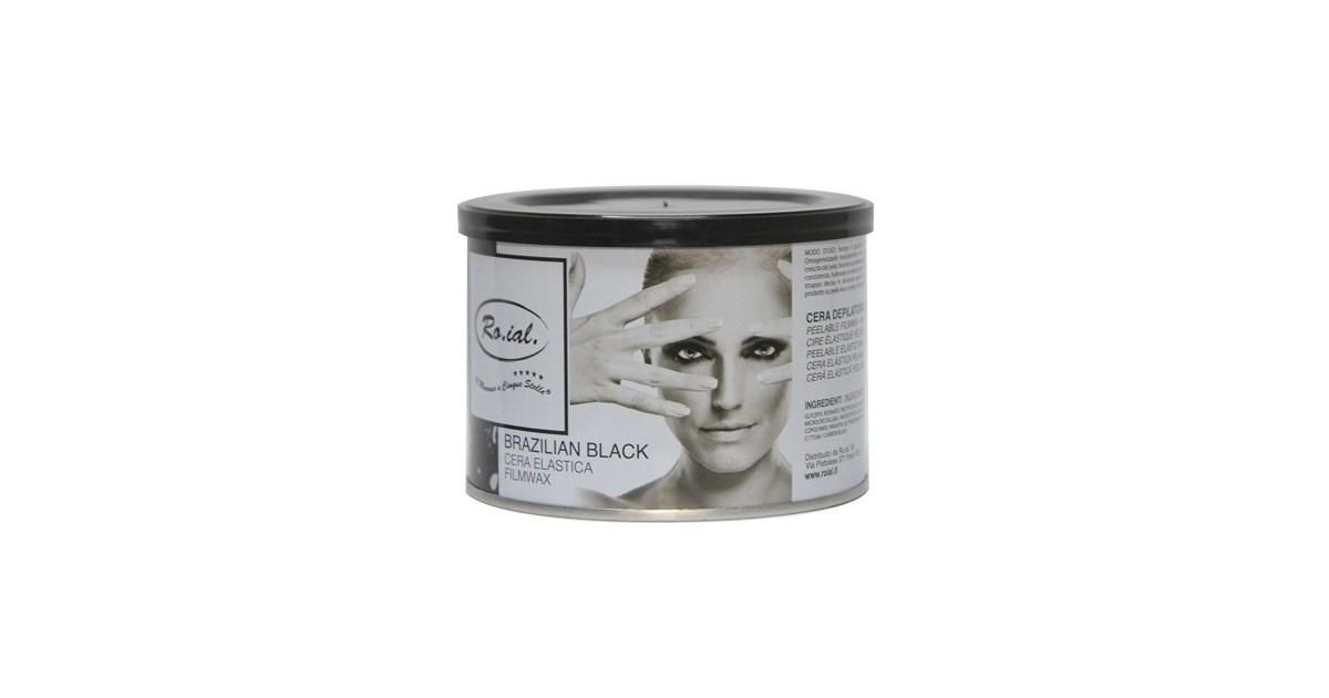 Cera Barattolo A Caldo 400ml - Brazilian Black Cera Barattolo A Caldo 400ml - Brazilian Black