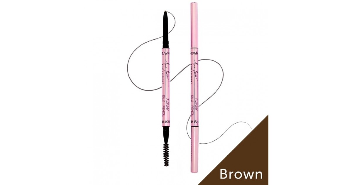 Tina Davies Skinny Pencil 3pcs - Brown Tina Davies Skinny Pencil 3pcs - Brown