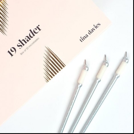 Tina Davies Microblading Tools 10pcs - 0.25mm 19 Shader