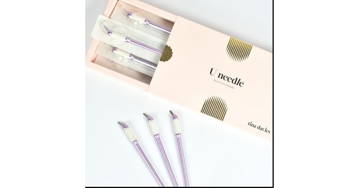 Tina Davies Microblading Tools 10pcs - 0.25mm 14 U