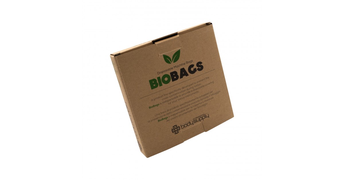Bodysupply Biodegradable Machine Bags 200pcs - 13x13cm