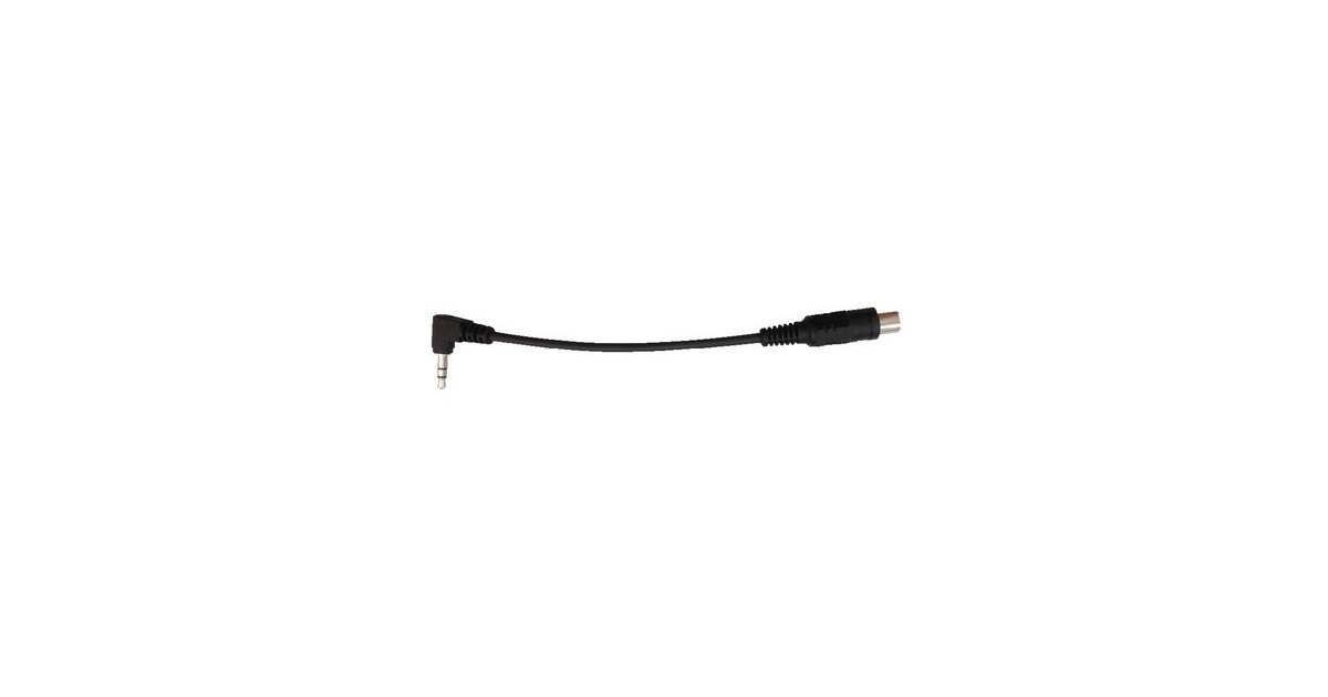 Cheyenne Angled 3.5mm Jack Plug To Rca, Black