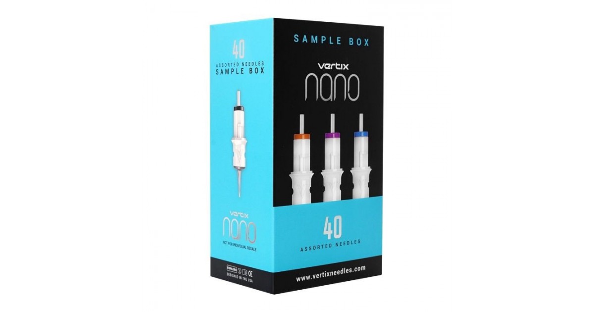 Vertix Nano Cartridges 40pcs Assorted Box