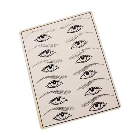 Eyebrow Practice Pad 20x15x H.0,15cm