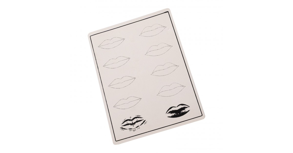 Lip Practice Pad 20x15x H.0,15cm Lip Practice Pad 20x15x H.0,15cm