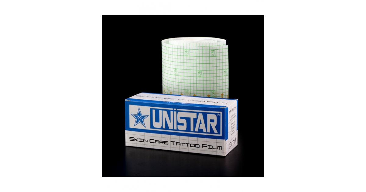 UNISTAR SKIN CARE TATTOO FILM ROTOLO - 10 M X 15 CM