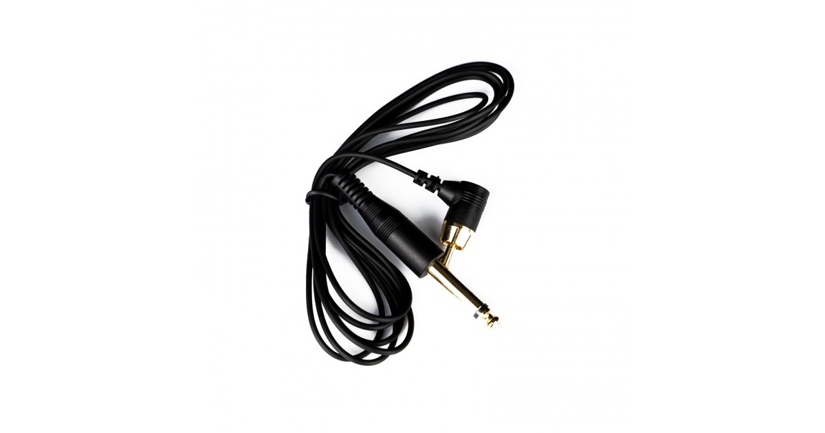 Slim Rca Clip Cord - Black