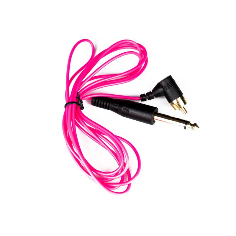 Slim Rca Clip Cord - Pink