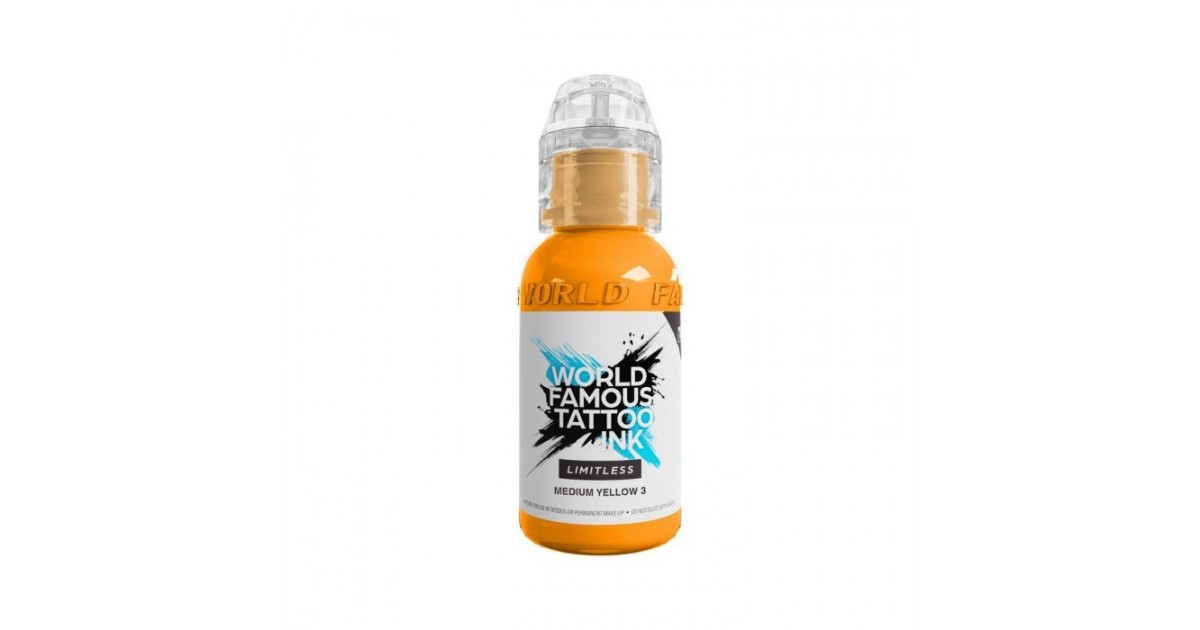 World Famous Limitless 30ml - Medium Yellow 3