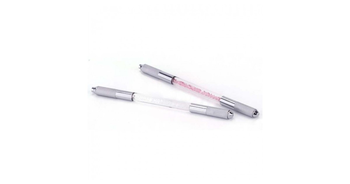 Manipolo per Microblading - Acrylic Diamond Pink Manipolo per Microblading - Acrylic Diamond Pink