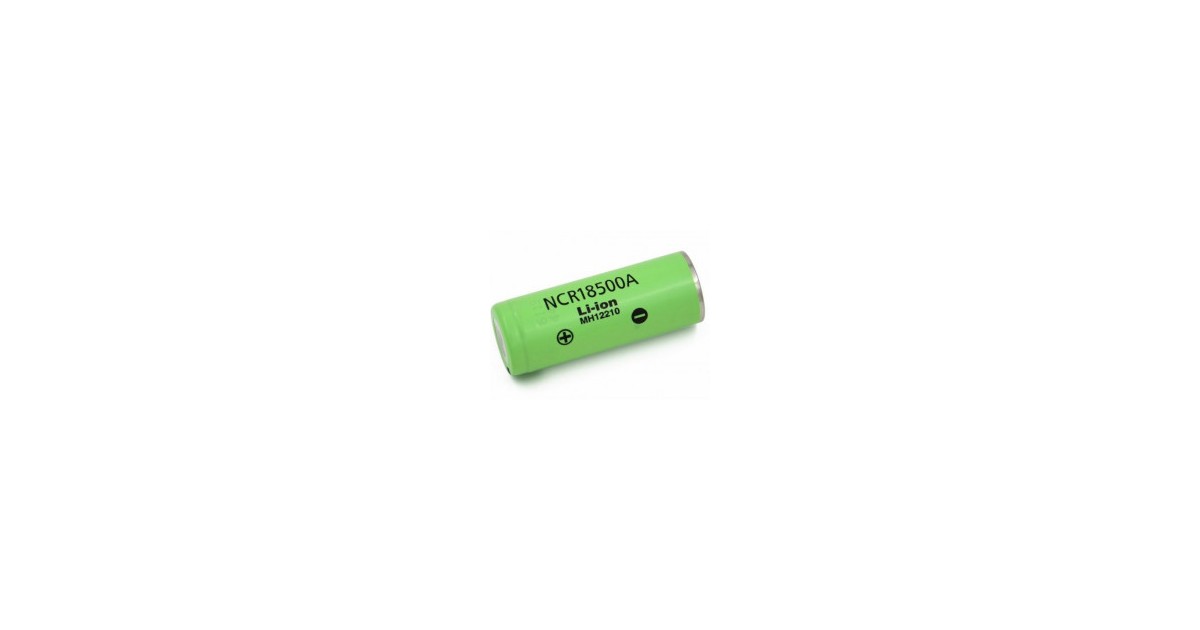 Batteria Panasonic 18500 2040mAh 3.88A - 2 pezzi