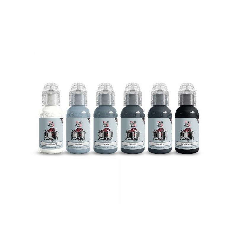 World Famous Limitless 6x30ml - A.D. Pancho Pastel Set v2