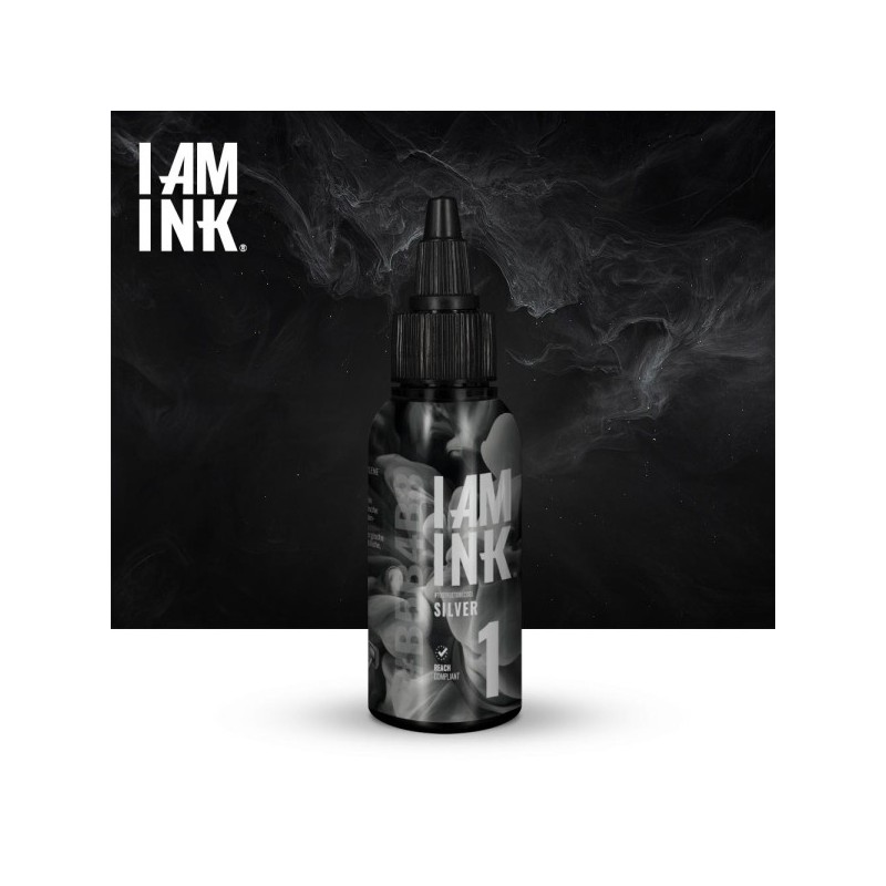 I AM INK - Second Generation 1 Silver - 50ml