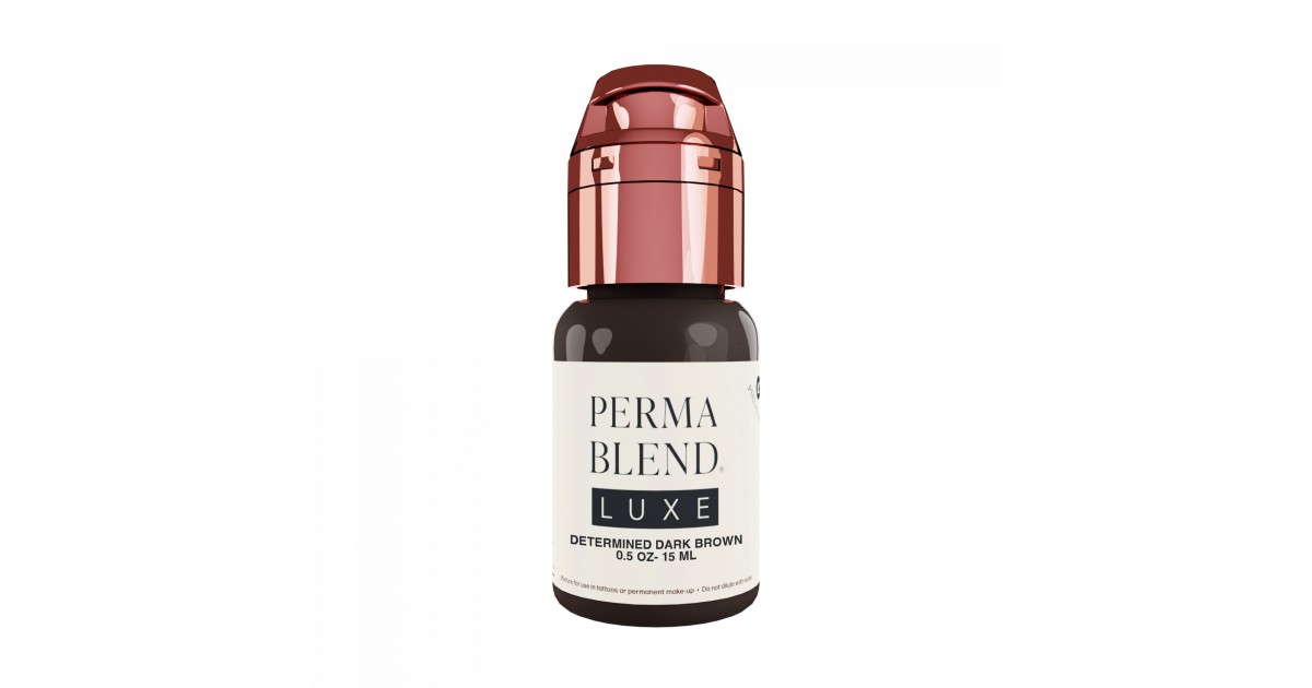 PermaBlend Luxe 15ml - Determined Dark Brown 15ml