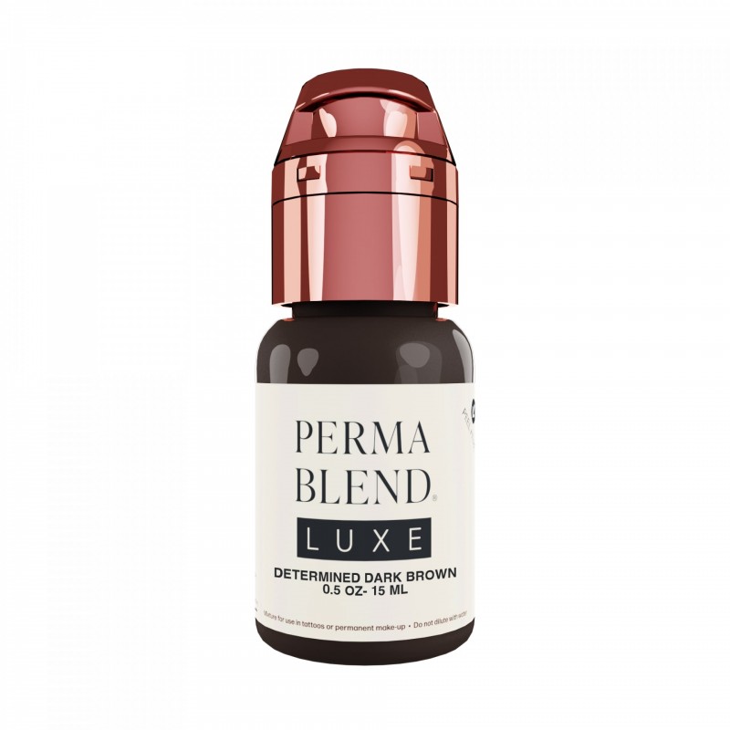 PermaBlend Luxe 15ml - Determined Dark Brown 15ml
