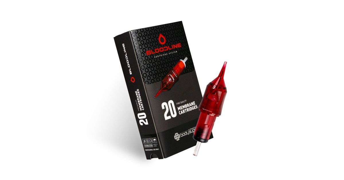 BodySupply BLOODLINE Cartridges 20pcs 11 Round Shader
