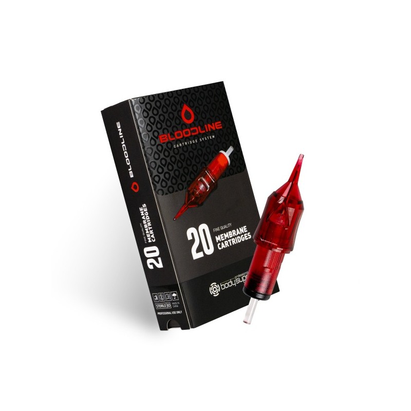 BodySupply BLOODLINE Cartridges 20pcs 0.30mm 27 Magnum Long Taper