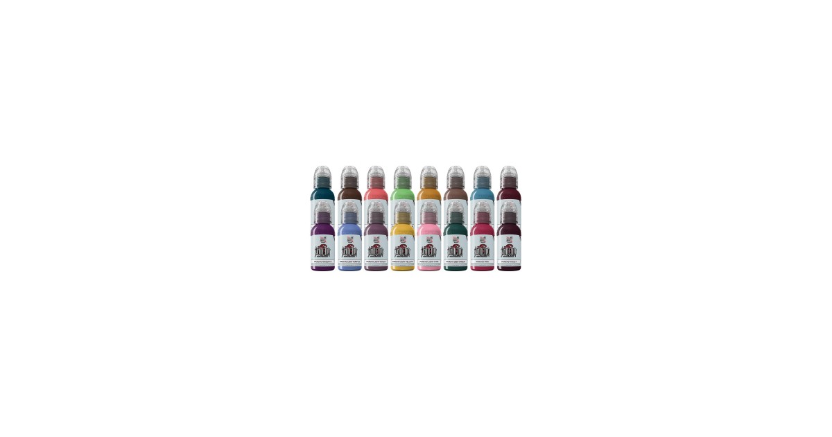 World Famous Limitless 16x30ml - A.D. Pancho Pro Color Set