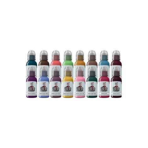 World Famous Limitless 16x30ml - A.D. Pancho Pro Color Set