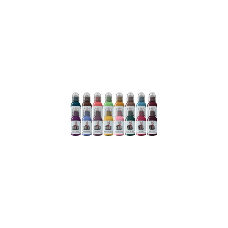 World Famous Limitless 16x30ml - A.D. Pancho Pro Color Set