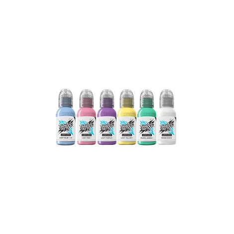 World Famous Limitless 6x30ml - Pastel Collection Set