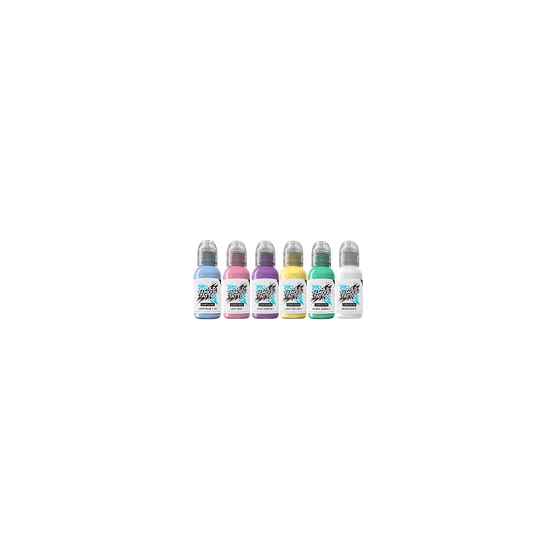 World Famous Limitless 6x30ml - Pastel Collection Set