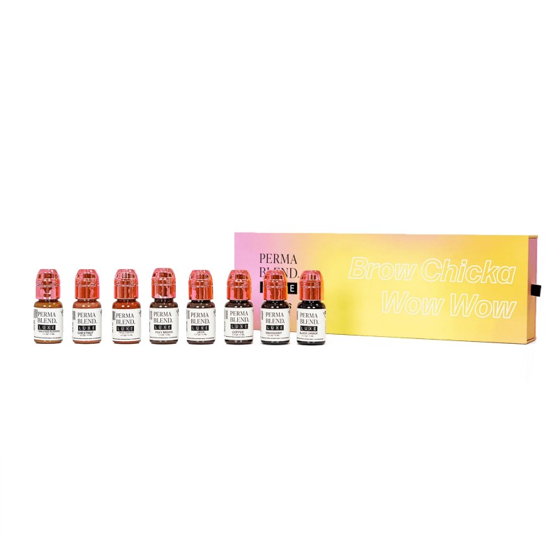 PermaBlend Luxe 8x15ml - Brow-Chicka Wow Wow Set
