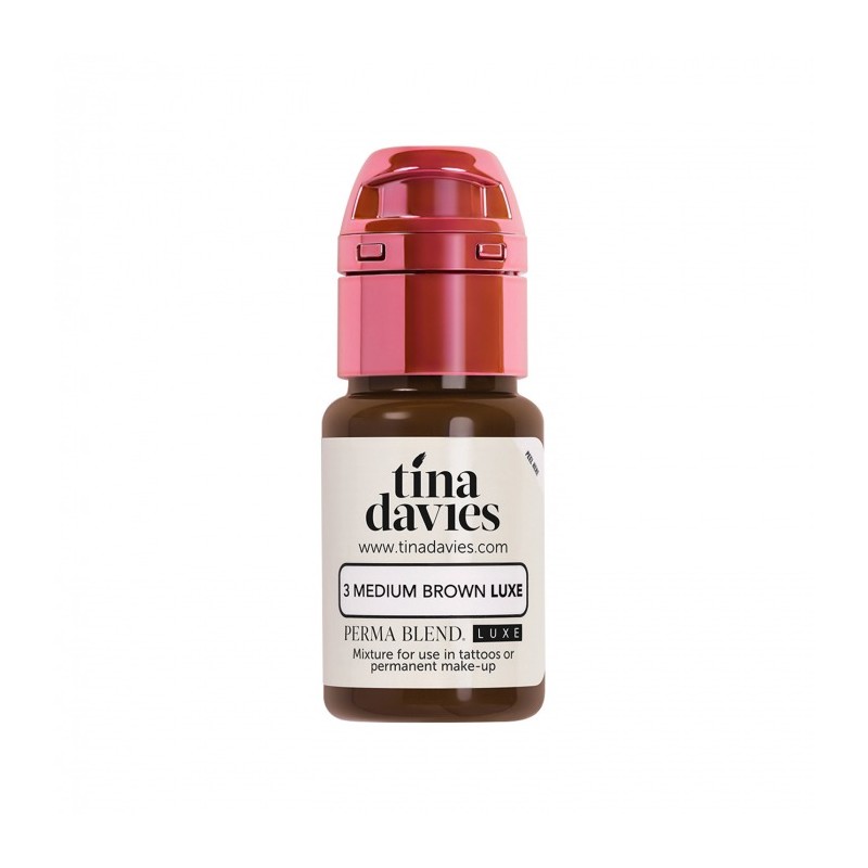 PermaBlend Luxe 15ml - Tina Davies Medium Brown 15ml