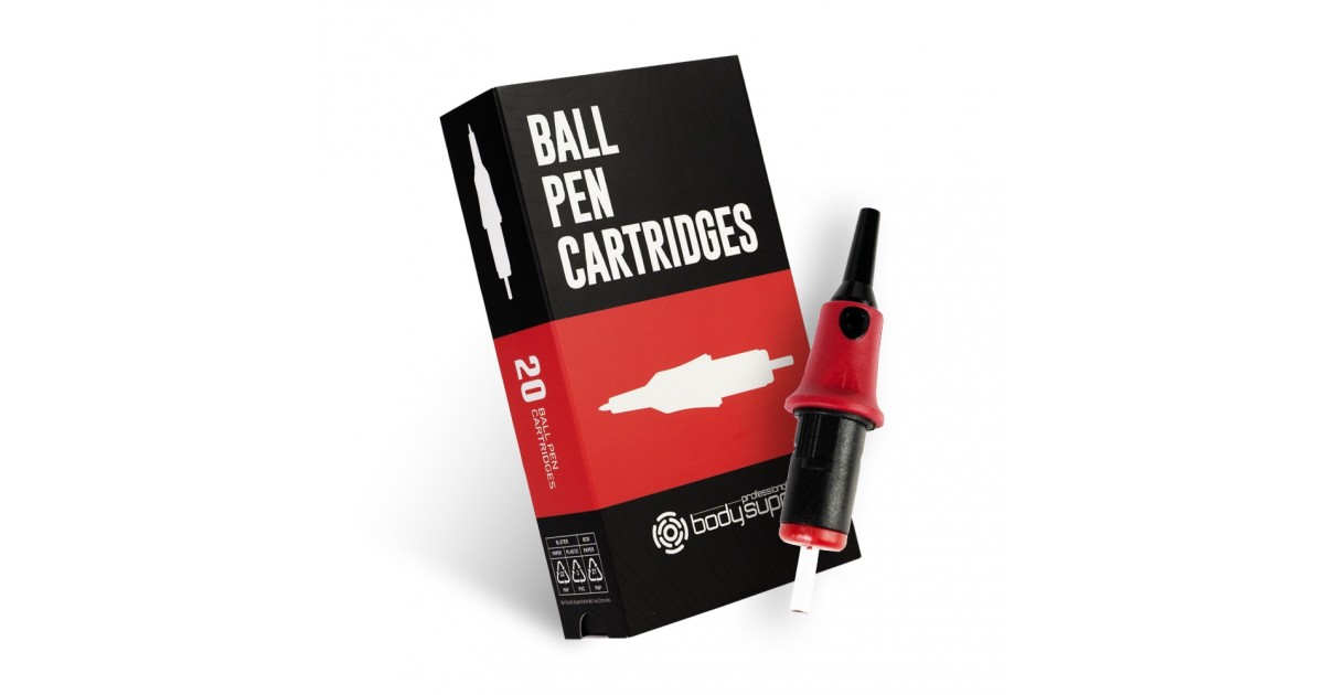 BodySupply Ball Pen Cartridges 20pcs