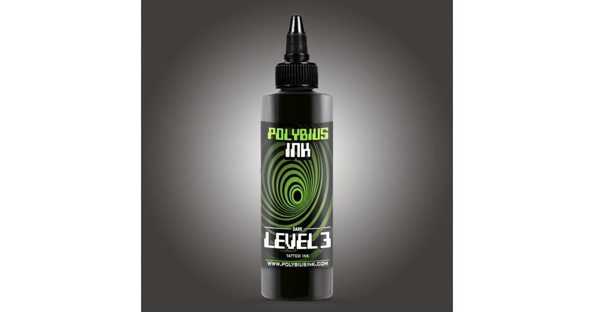 Polybius Reach Tattoo Ink - Level 3 - Dark Shading Polybius Reach Tattoo Ink - Level 3 - Dark Shading