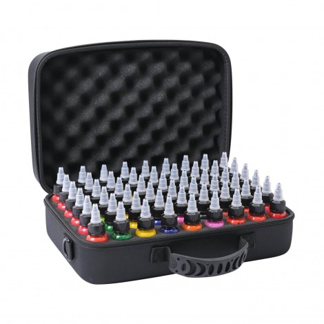 Tattoo Travel Ink Bottle Case for 54 bottles