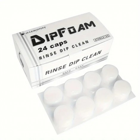 DipFoam Per Risciacquo Aghi in schiuma- Box 24pcs