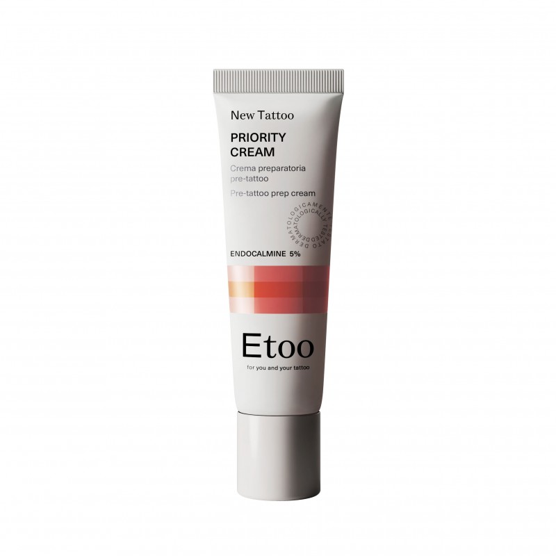 PRIORITY CREAM Etoo - Crema Preparatoria Pre-Tattoo - 30ml