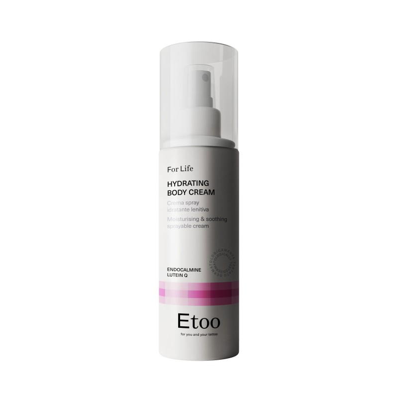 HYDRATING BODY CREAM Etoo - Crema-Spray Idratante e Lenitiva - 200ml
