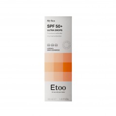 SPF 50+ ULTRA DROPS Etoo - Gocce Solari ad Altissima Protezione - 30ml