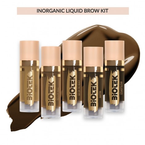 INORGANIC LIQUID BROW KIT - Biotek - 5x 18ml - Conforme REACH