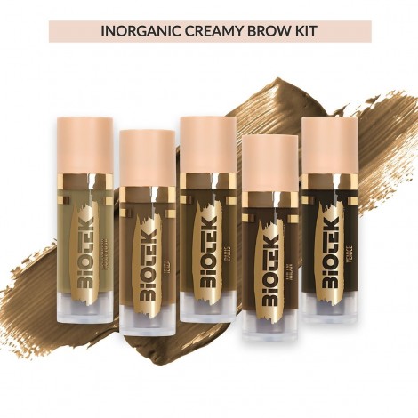 INORGANIC CREAMY BROW KIT - Biotek - 5x 7ml - Conforme REACH