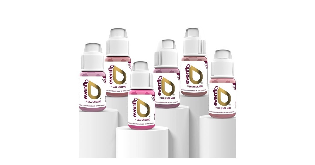 Evenflo TRUE LIPS Set - Perma Blend Luxe - 6x15ml - Conforme REACH