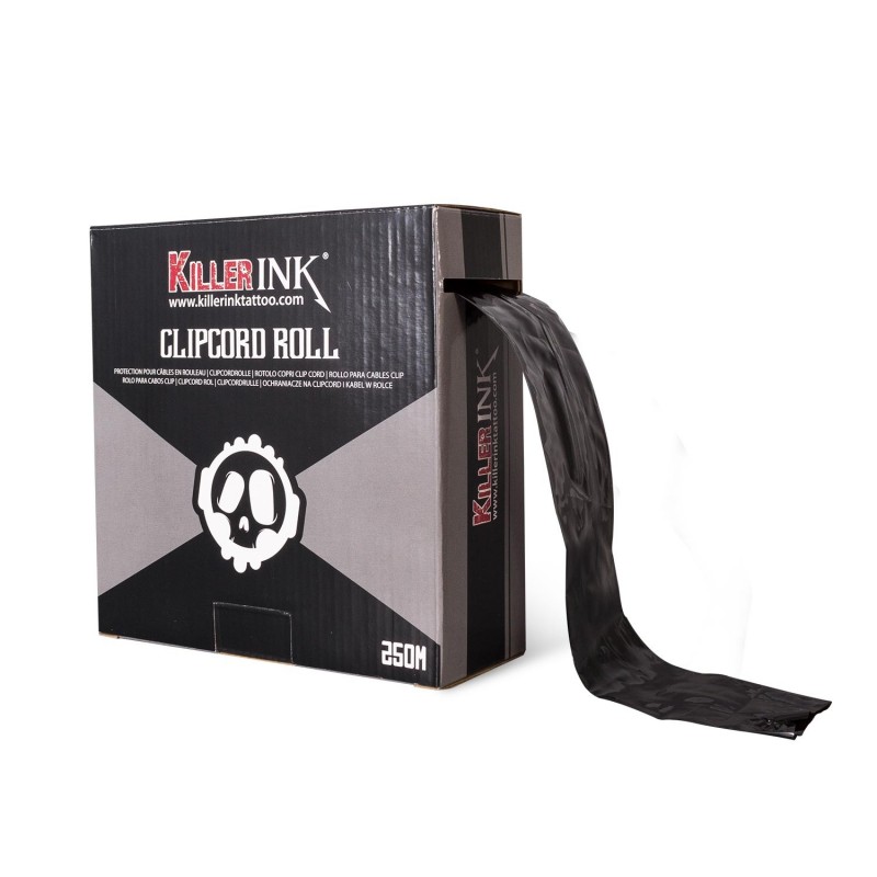 Pellicola Protettiva per Clipcord - Rotolo Non Tagliato 250m - BLACK