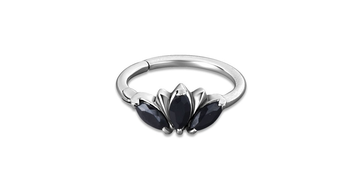 Hinged Ring W/zirconia Mod.13 Hinged Ring W/zirconia Mod.13